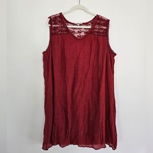 Indigo Rose Red Dress